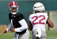 Jalen Milroe is Alabama's starting QB - Source: Imagn